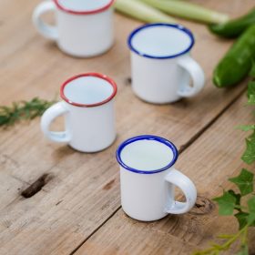 Retro Style Metal Mug