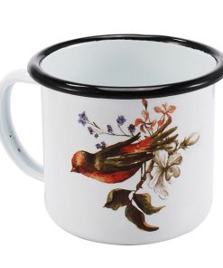 Metal Coffee Mug printed Animal Plant 350 ml