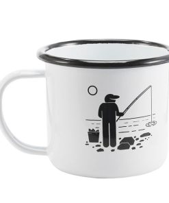 Metal Coffee Mug printed Animal Plant 350 ml
