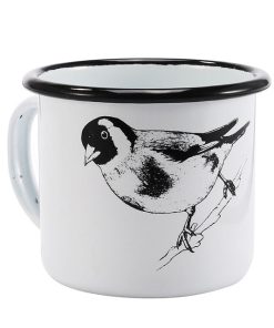 Metal Coffee Mug printed Animal Plant 350 ml