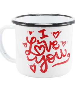 Metal Coffee Mug printed Animal Plant 350 ml