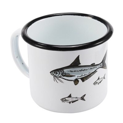 Metal Coffee Mug printed Animal Plant 350 ml