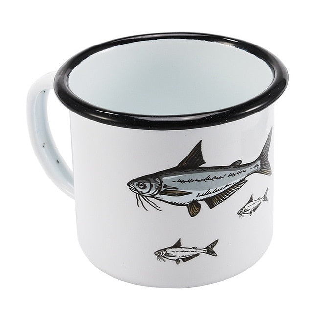 Metal Coffee Mug printed Animal Plant 350 ml - Image 5