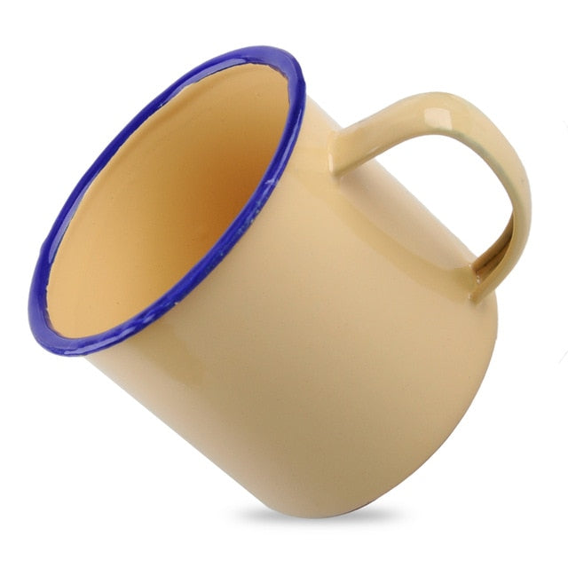 Vintage Style Handmade Metal Mug
