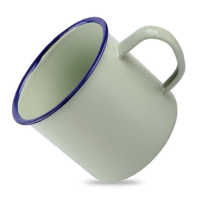 Vintage Style Handmade Metal Mug - Image 3