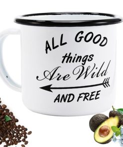 Metal Coffee Mug for Outdoor/Travel 350 ml