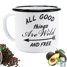 Metal Coffee Mug for Outdoor/Travel 350 ml