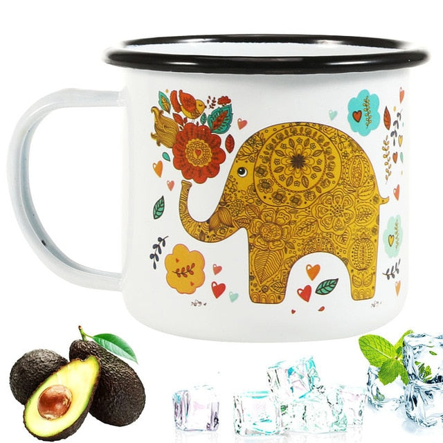 Metal Coffee Mug for Outdoor/Travel 350 ml